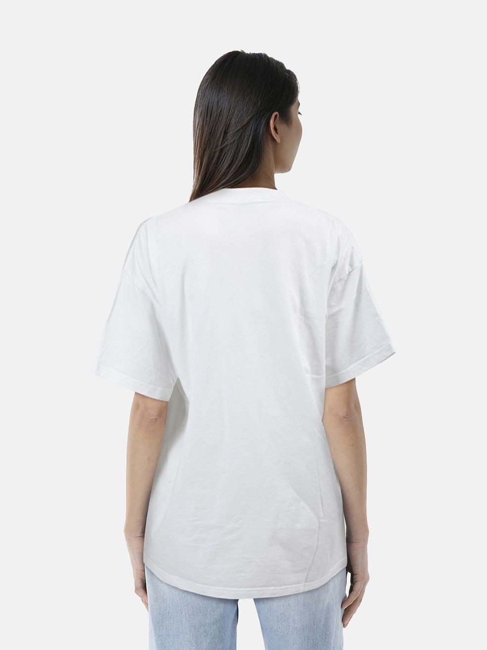 Balenciaga White Embroidered Logo T-Shirt Size S / US 4 / IT 40 - 2 Thumbnail