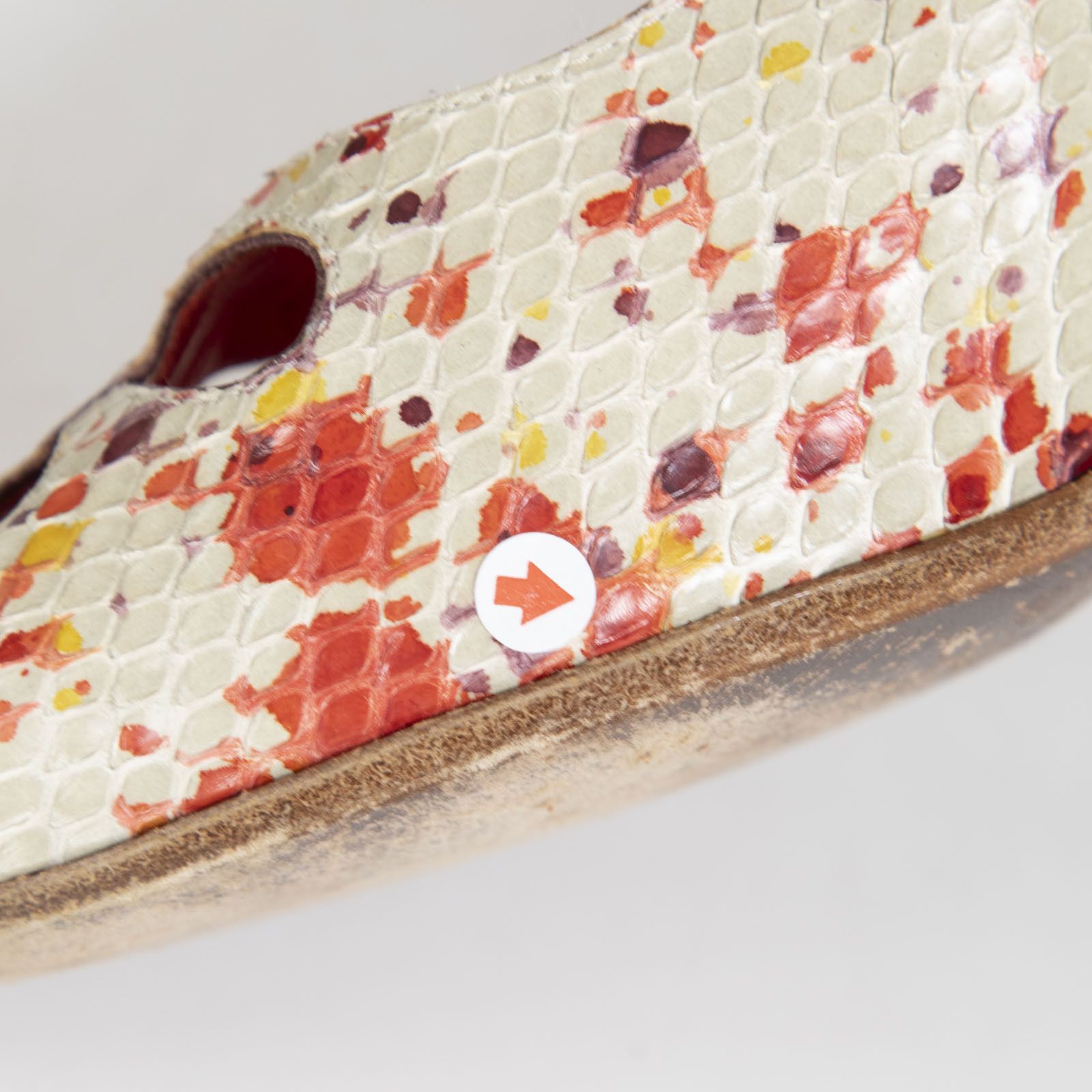 Bottega Veneta Snakeskin Buckled Pumps Size US 9 / IT 39 - 10 Thumbnail