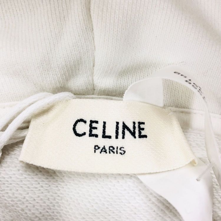 Celine Celine Checkerboard Logo Hoodie Size L Size US L / EU 52-54 / 3 - 3 Thumbnail