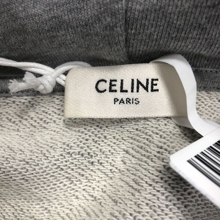 Celine Celine Studded Logo Hoodie Size M Size US M / EU 48-50 / 2 - 3 Thumbnail