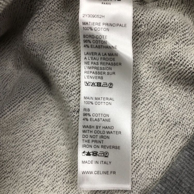 Celine Celine Studded Logo Hoodie Size M Size US M / EU 48-50 / 2 - 4 Thumbnail