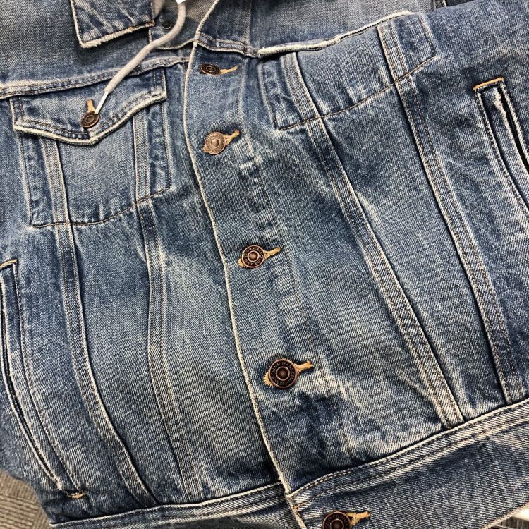 Celine Celine Hooded Logo Denim Jacket XS Size US XS / EU 42 / 0 - 6 Thumbnail