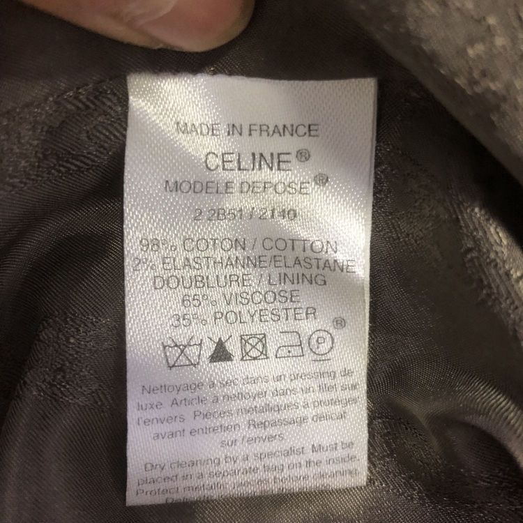 Celine Celine Red Cotton Blend Mini Skirt Size 40 Size 28" / US 6 / IT 42 - 4 Thumbnail