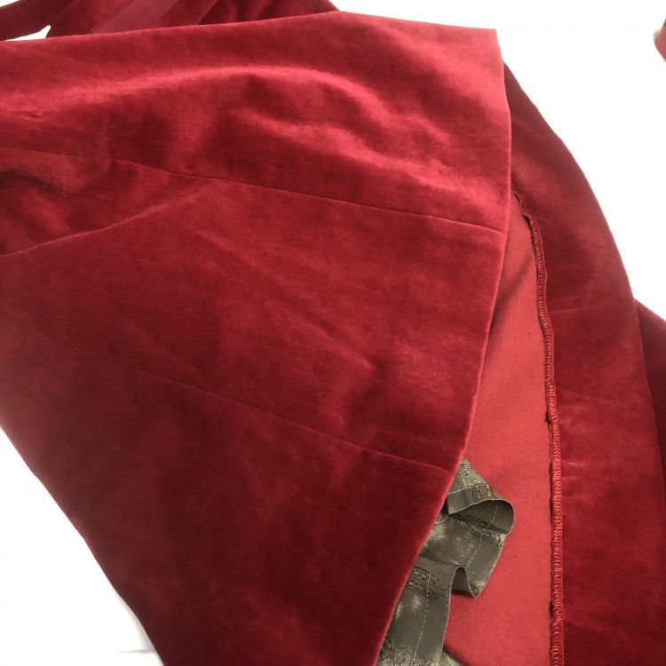 Celine Celine Red Cotton Blend Mini Skirt Size 40 Size 28" / US 6 / IT 42 - 7 Thumbnail