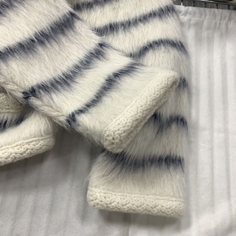 Celine Celine Striped Cardigan Size L Size L / US 10 / IT 46 - 8 Thumbnail