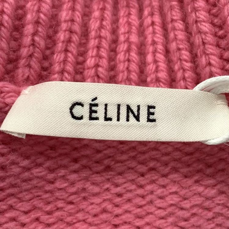 Celine Céline Pink Cashmere Turtleneck Sweater M Size M / US 6-8 / IT 42-44 - 3 Thumbnail