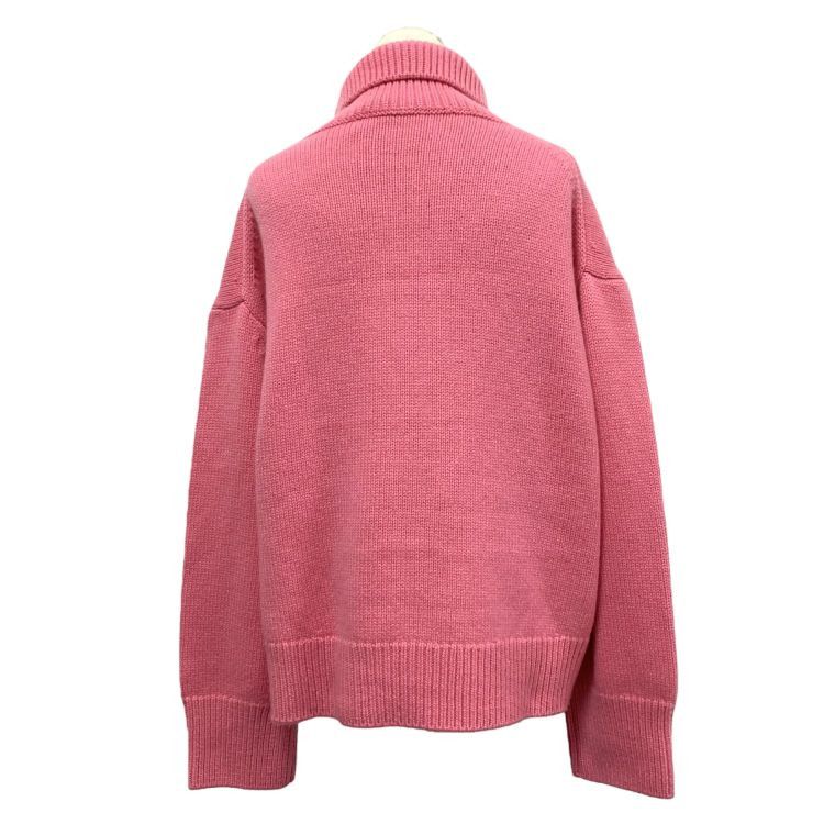 Celine Céline Pink Cashmere Turtleneck Sweater M Size M / US 6-8 / IT 42-44 - 2 Thumbnail