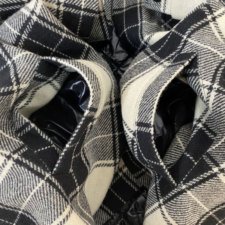 Celine Celine Plaid Wool Hooded Jacket Size 52 Size US L / EU 52-54 / 3 - 11 Thumbnail