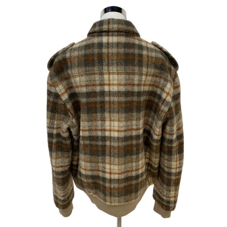 Celine Celine Plaid Wool Zip Jacket Size L Size US L / EU 52-54 / 3 - 2 Thumbnail
