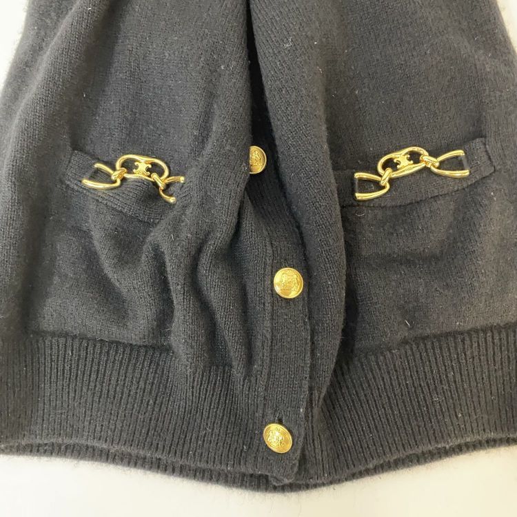 Celine Celine Cashmere Cardigan Size XS Size XS / US 0-2 / IT 36-38 - 12 Thumbnail