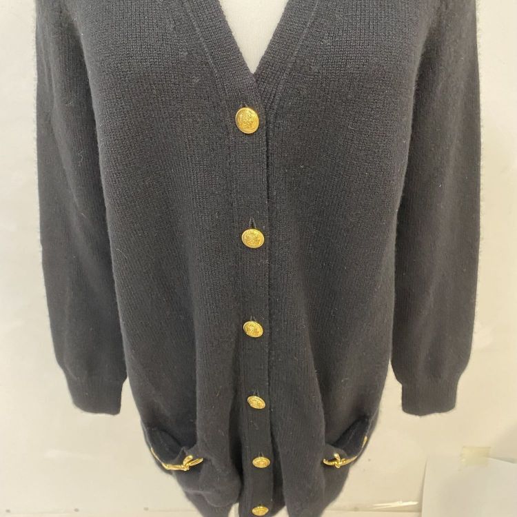 Celine Celine Cashmere Cardigan Size XS Size XS / US 0-2 / IT 36-38 - 6 Thumbnail