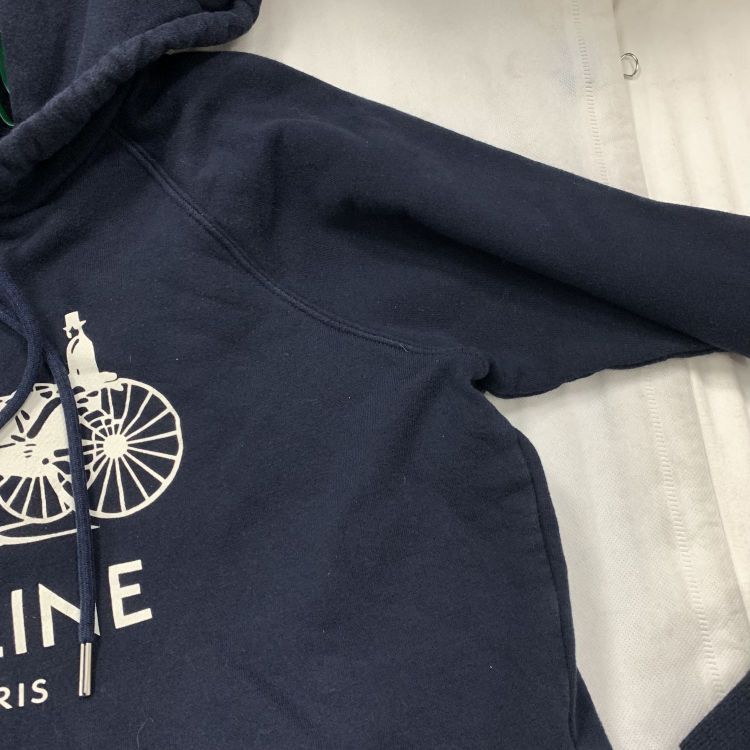 Celine Celine Sulky Logo Print Hoodie Size M Size M / US 6-8 / IT 42-44 - 6 Thumbnail