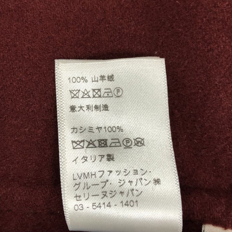 Celine Celine Burgundy Cashmere Jacket Size 36 Size XS / US 0-2 / IT 36-38 - 5 Thumbnail