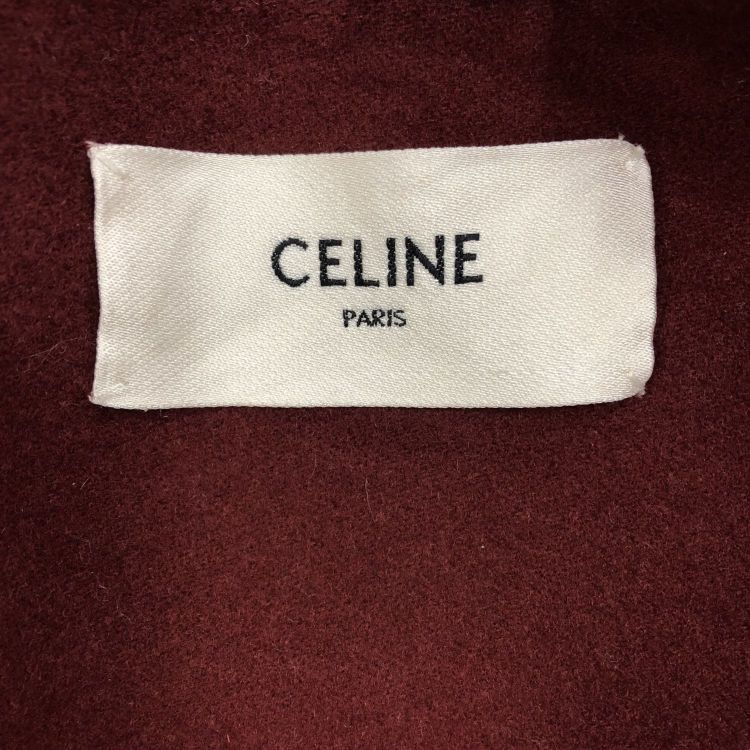 Celine Celine Burgundy Cashmere Jacket Size 36 Size XS / US 0-2 / IT 36-38 - 3 Thumbnail