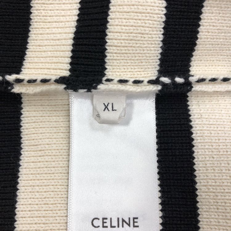 Celine Celine Striped Logo Sweater Size XL Size XL / US 12-14 / IT 48-50 - 4 Thumbnail