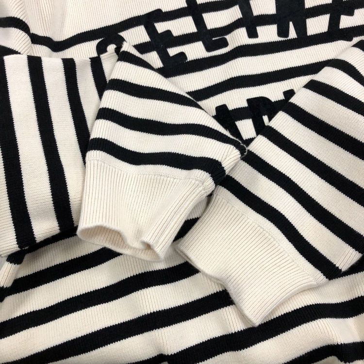Celine Celine Striped Logo Sweater Size XL Size XL / US 12-14 / IT 48-50 - 9 Thumbnail