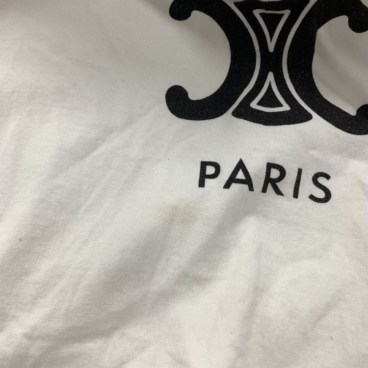 Celine Celine Triomphe Logo T-Shirt Size M Size M / US 6-8 / IT 42-44 - 6 Thumbnail