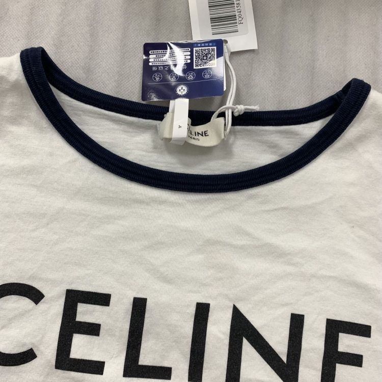 Celine Celine Triomphe Logo T-Shirt Size M Size M / US 6-8 / IT 42-44 - 7 Thumbnail