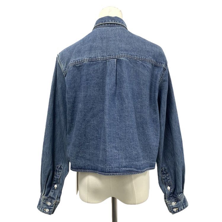 Celine CELINE Blue Denim Button Up Shirt Size S Size S / US 4 / IT 40 - 2 Thumbnail
