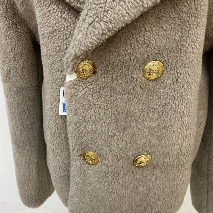 Celine Celine Teddy Wool Blend Double Breasted Coat Size 34 Size XS / US 0-2 / IT 36-38 - 6 Thumbnail