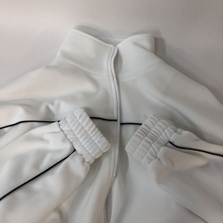 Celine Celine White Piping Track Jacket Size L Size US L / EU 52-54 / 3 - 10 Thumbnail