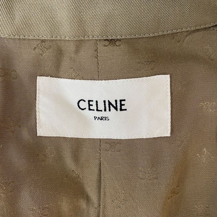Celine Celine Wool Blend Trench Coat Size 36 Size XS / US 0-2 / IT 36-38 - 3 Thumbnail