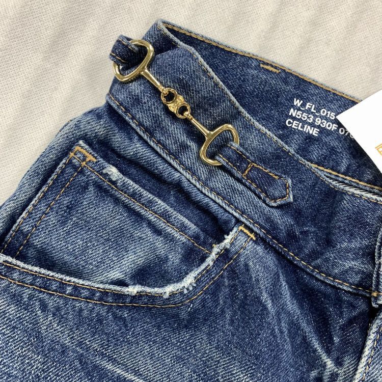 Celine Celine Horsebit Detail Jeans Size 25 Size 25" / US 0 / IT 36 - 7 Thumbnail