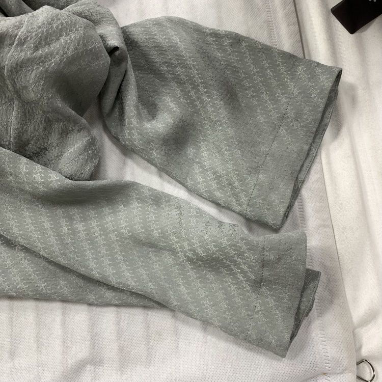 Celine Celine Monogram Silk Blouse Size 36 Size XS / US 0-2 / IT 36-38 - 8 Thumbnail