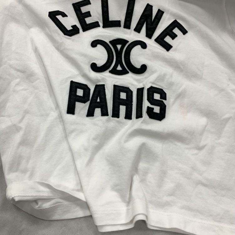 Celine Celine Paris Logo Short Sleeve T-Shirt Size S Size S / US 4 / IT 40 - 8 Thumbnail