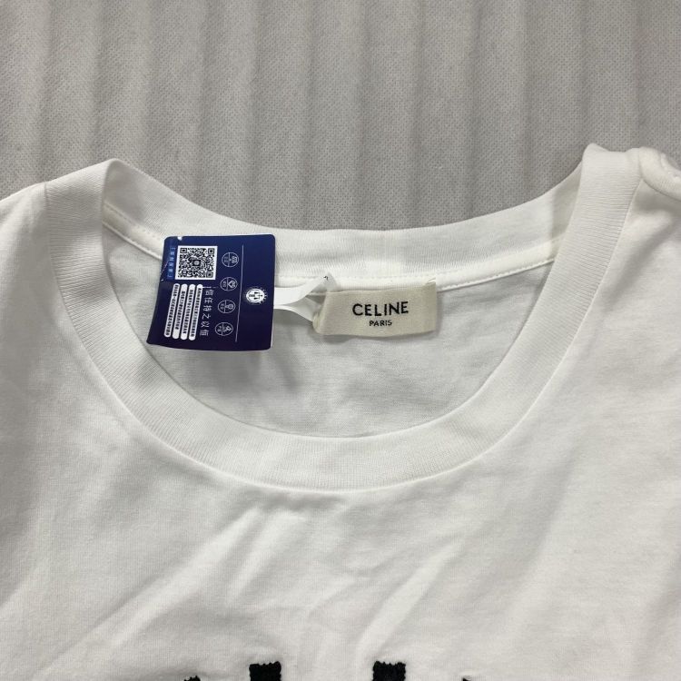 Celine Celine Paris Logo Short Sleeve T-Shirt Size S Size S / US 4 / IT 40 - 10 Thumbnail