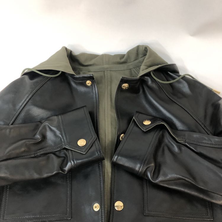 Celine Celine Lambskin Hooded Jacket Size 36 Size XS / US 0-2 / IT 36-38 - 12 Thumbnail