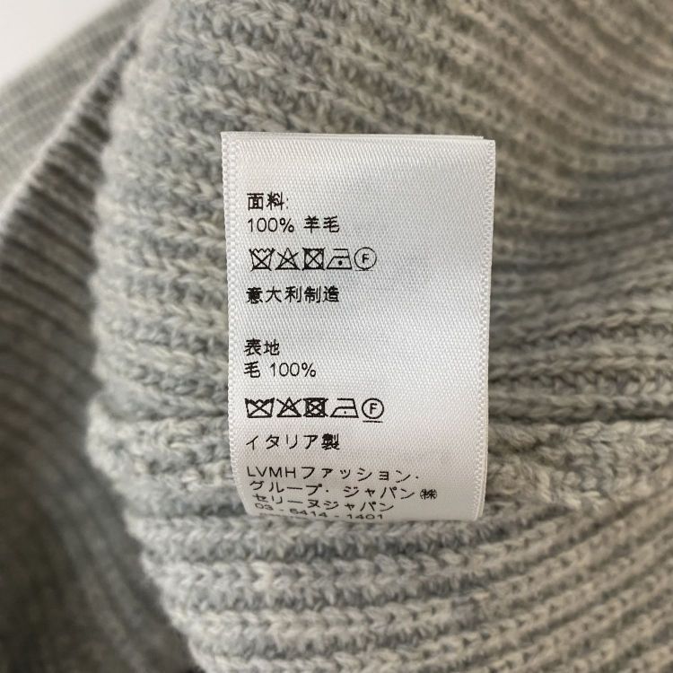 Celine Celine Logo Knit Hoodie Gray S Size S / US 4 / IT 40 - 5 Thumbnail