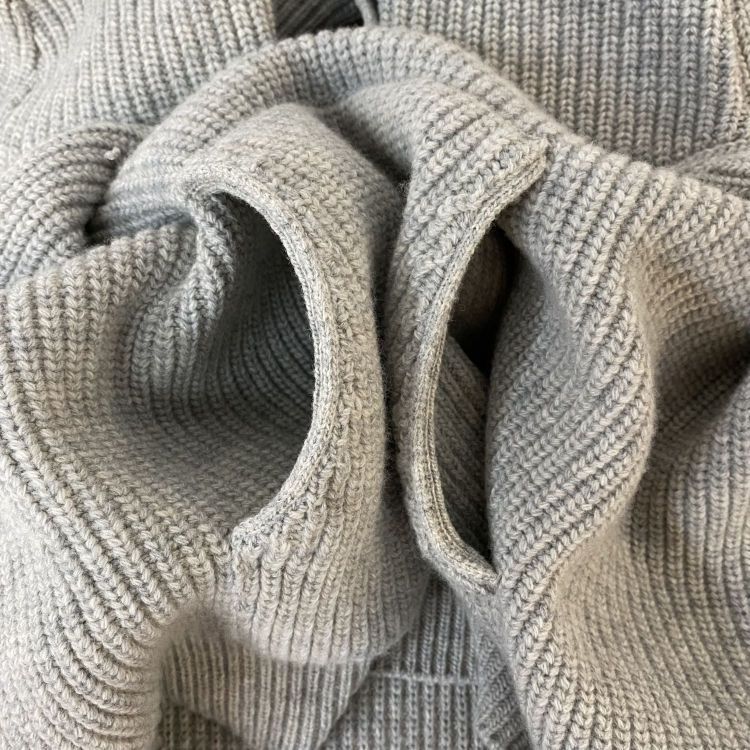 Celine Celine Logo Knit Hoodie Gray S Size S / US 4 / IT 40 - 10 Thumbnail