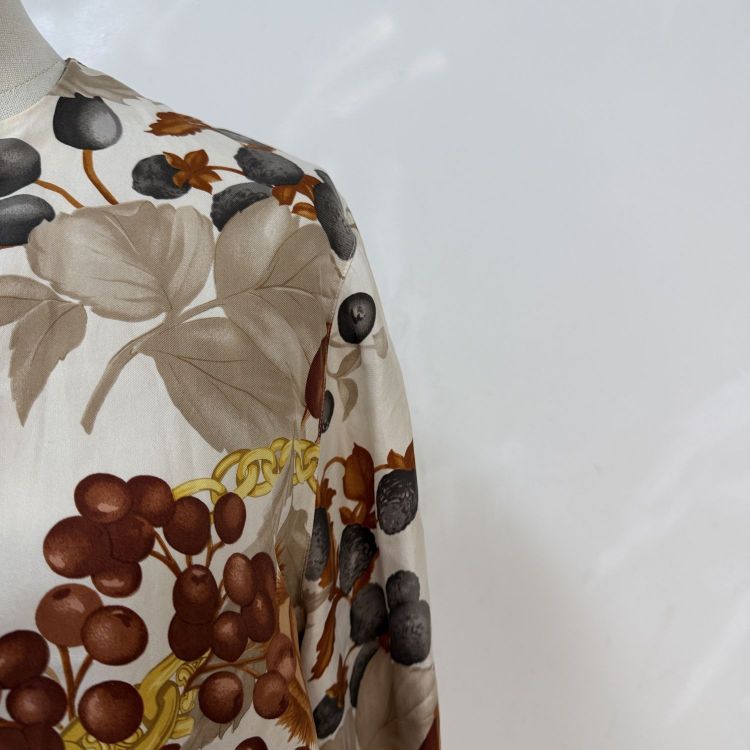 Celine Celine Floral Print Silk Button Up Size 38 Size S / US 4 / IT 40 - 8 Thumbnail