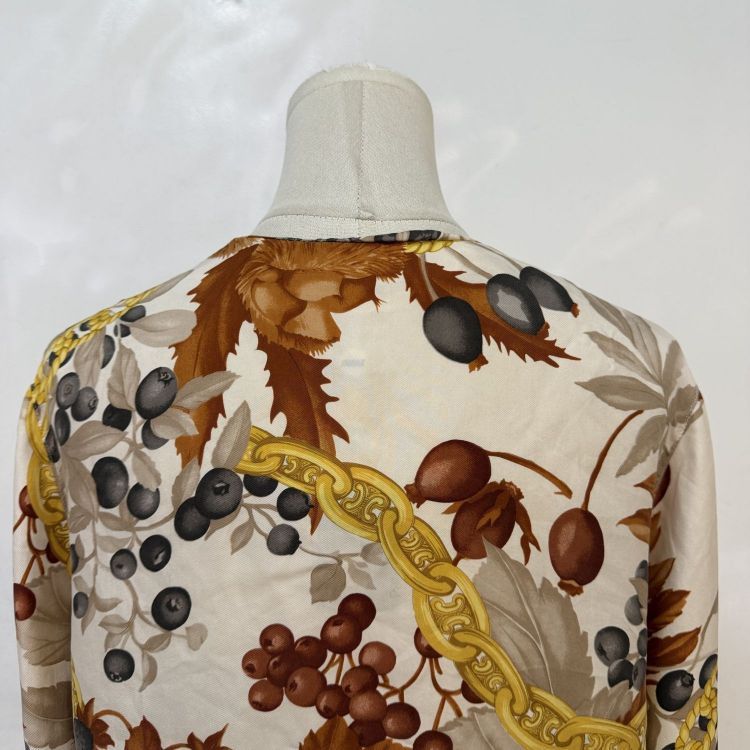 Celine Celine Floral Print Silk Button Up Size 38 Size S / US 4 / IT 40 - 10 Thumbnail