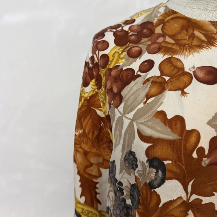 Celine Celine Floral Print Silk Button Up Size 38 Size S / US 4 / IT 40 - 7 Thumbnail