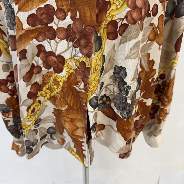 Celine Celine Floral Print Silk Button Up Size 38 Size S / US 4 / IT 40 - 9 Thumbnail