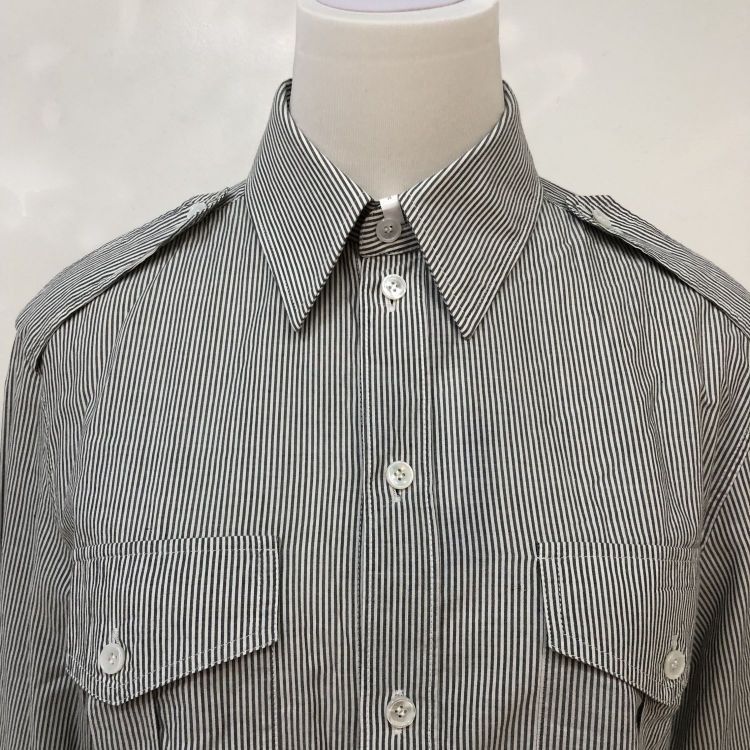 Celine Celine Striped Button Up Shirt Size 34 Size XS / US 0-2 / IT 36-38 - 6 Thumbnail