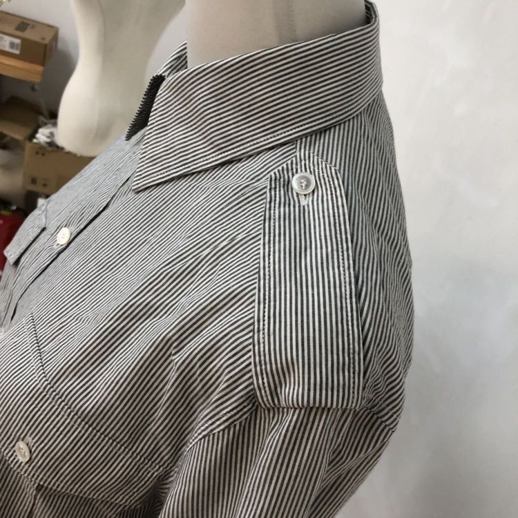 Celine Celine Striped Button Up Shirt Size 34 Size XS / US 0-2 / IT 36-38 - 7 Thumbnail