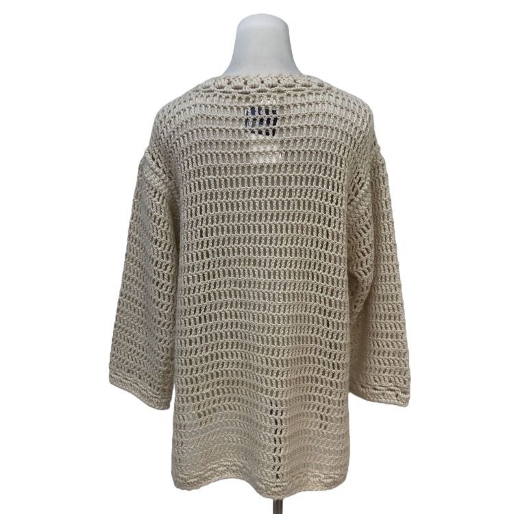 Celine Celine Triomphe Crochet Sweater Size S Size S / US 4 / IT 40 - 2 Thumbnail