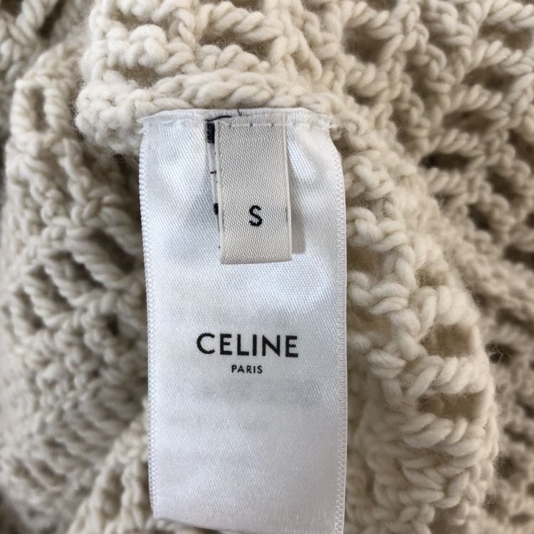 Celine Celine Triomphe Crochet Sweater Size S Size S / US 4 / IT 40 - 4 Thumbnail