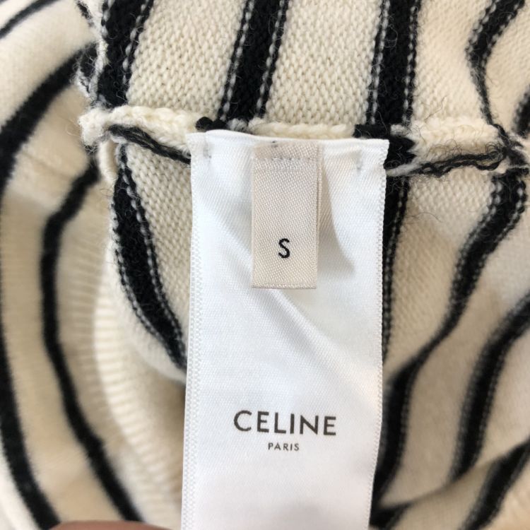 Celine Celine Striped Sweater Size S Size S / US 4 / IT 40 - 4 Thumbnail