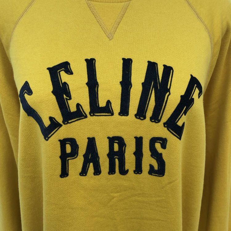 Celine Celine Paris Logo Sweatshirt Size L Size US L / EU 52-54 / 3 - 6 Thumbnail