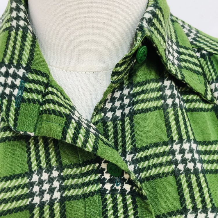 Dior Dior Green Plaid Button Up Shirt Size M Size M / US 6-8 / IT 42-44 - 6 Thumbnail