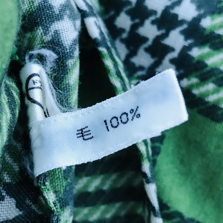 Dior Dior Green Plaid Button Up Shirt Size M Size M / US 6-8 / IT 42-44 - 4 Thumbnail