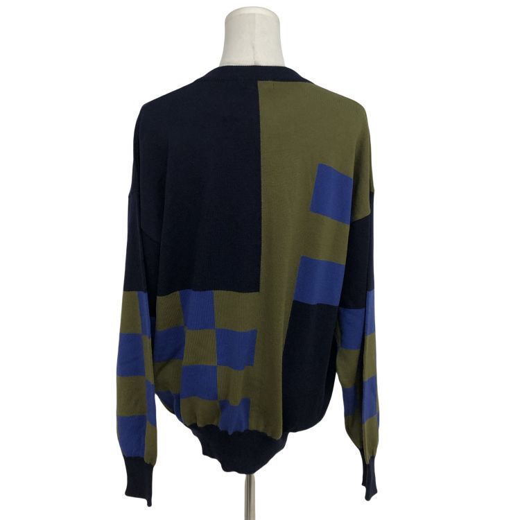 Dior Dior Color-blocked Knit Sweater US M Size US M / EU 48-50 / 2 - 2 Thumbnail