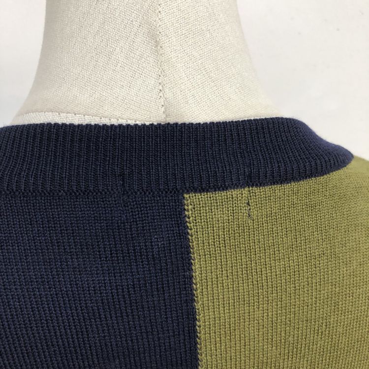 Dior Dior Color-blocked Knit Sweater US M Size US M / EU 48-50 / 2 - 7 Thumbnail