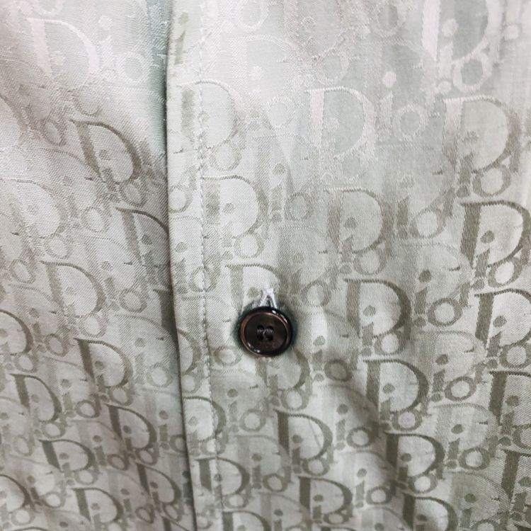 Dior Dior Oblique Silk Blend Shirt Size L Size US L / EU 52-54 / 3 - 5 Thumbnail