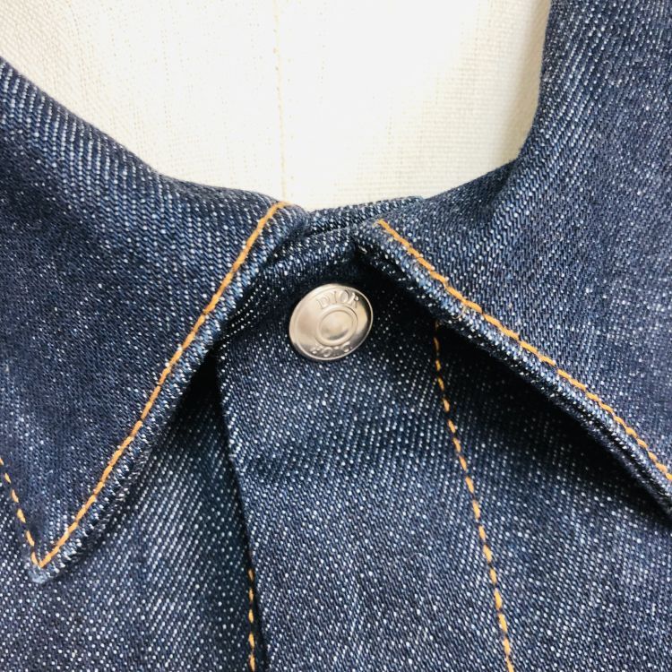 Dior Dior Oblique Denim Jacket Size 54 Size US L / EU 52-54 / 3 - 6 Thumbnail