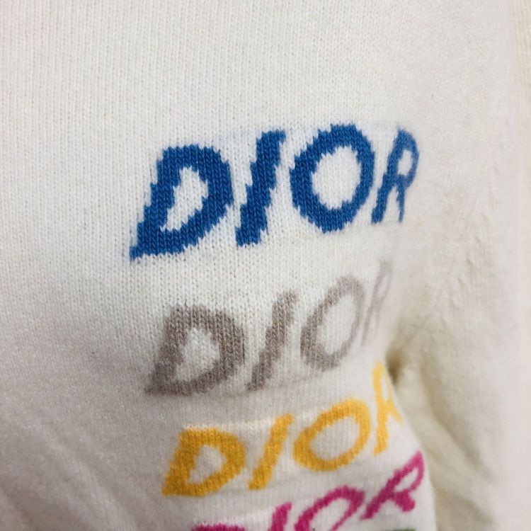 Dior Dior Multi-Color Logo Sweater Size XS Size US XS / EU 42 / 0 - 7 Thumbnail